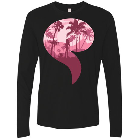 T-Shirts Black / S Kindness Men's Premium Long Sleeve