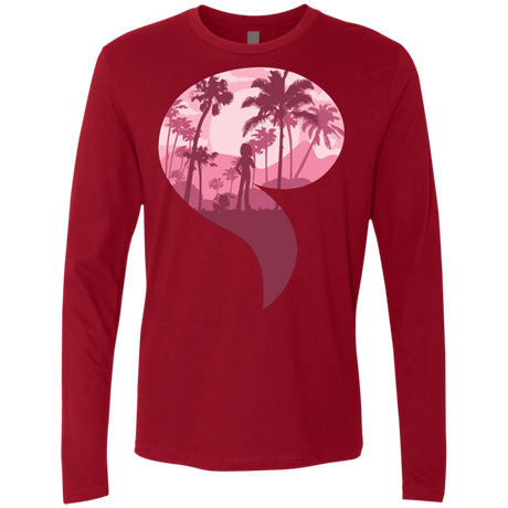 T-Shirts Cardinal / S Kindness Men's Premium Long Sleeve