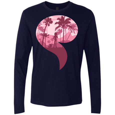 T-Shirts Midnight Navy / S Kindness Men's Premium Long Sleeve