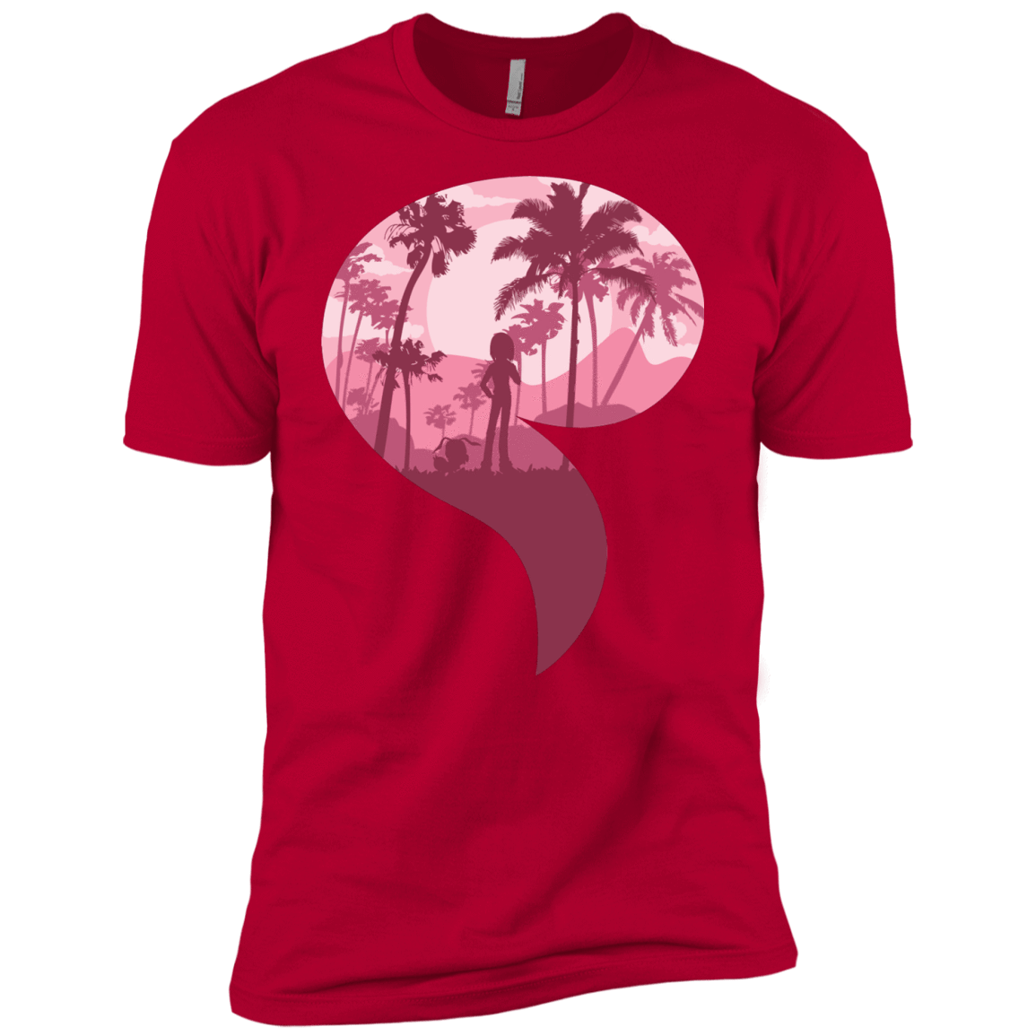 T-Shirts Red / X-Small Kindness Men's Premium T-Shirt