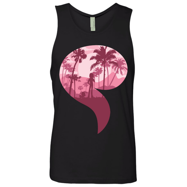 T-Shirts Black / S Kindness Men's Premium Tank Top