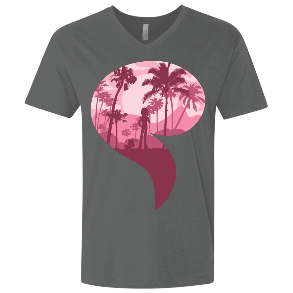 T-Shirts Heavy Metal / X-Small Kindness Men's Premium V-Neck