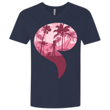 T-Shirts Midnight Navy / X-Small Kindness Men's Premium V-Neck