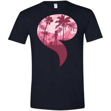 T-Shirts Black / X-Small Kindness Men's Semi-Fitted Softstyle