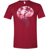 T-Shirts Cardinal Red / S Kindness Men's Semi-Fitted Softstyle