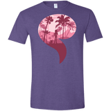 T-Shirts Heather Purple / S Kindness Men's Semi-Fitted Softstyle