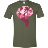 T-Shirts Military Green / S Kindness Men's Semi-Fitted Softstyle