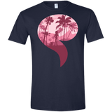 T-Shirts Navy / X-Small Kindness Men's Semi-Fitted Softstyle