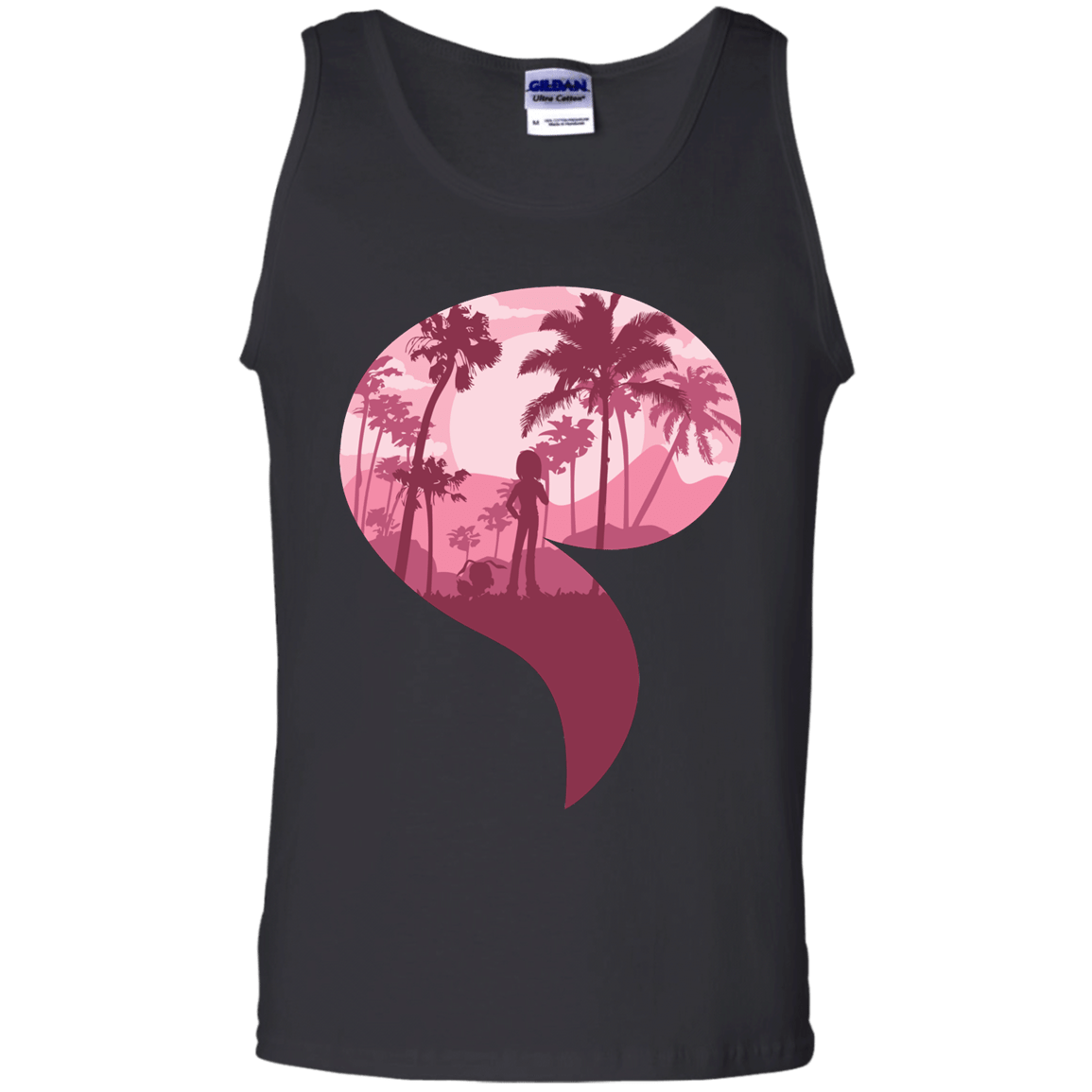 T-Shirts Black / S Kindness Men's Tank Top
