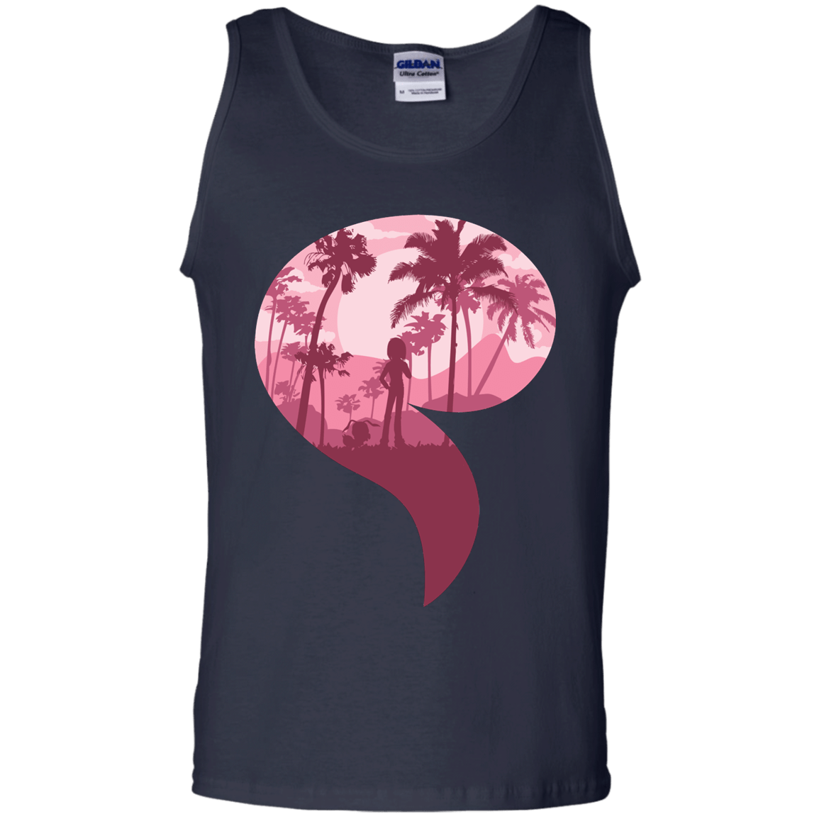 T-Shirts Navy / S Kindness Men's Tank Top