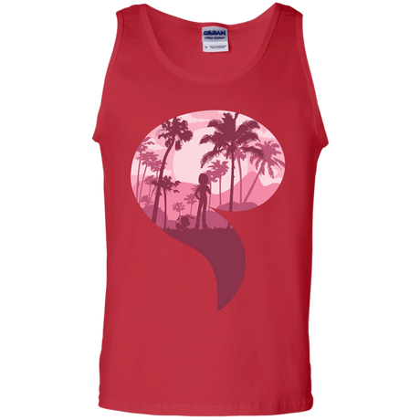 T-Shirts Red / S Kindness Men's Tank Top