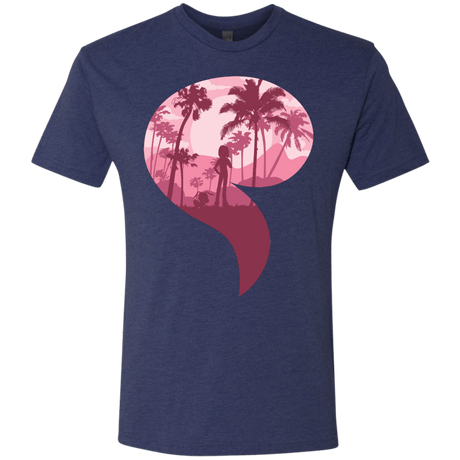 T-Shirts Vintage Navy / S Kindness Men's Triblend T-Shirt