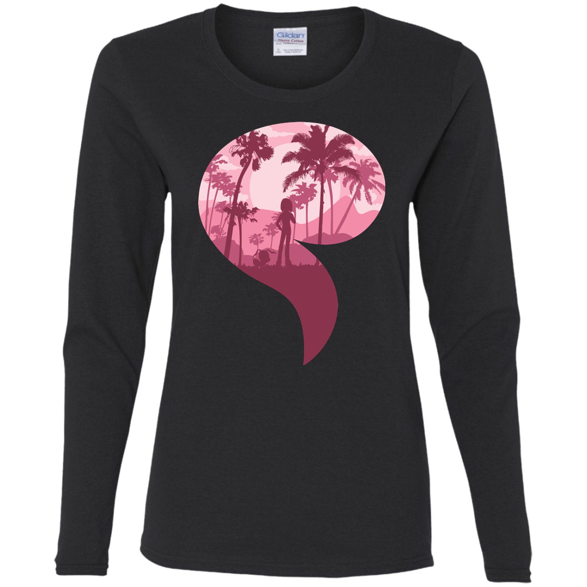 T-Shirts Black / S Kindness Women's Long Sleeve T-Shirt