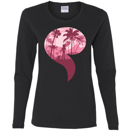 T-Shirts Black / S Kindness Women's Long Sleeve T-Shirt