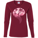 T-Shirts Cardinal / S Kindness Women's Long Sleeve T-Shirt