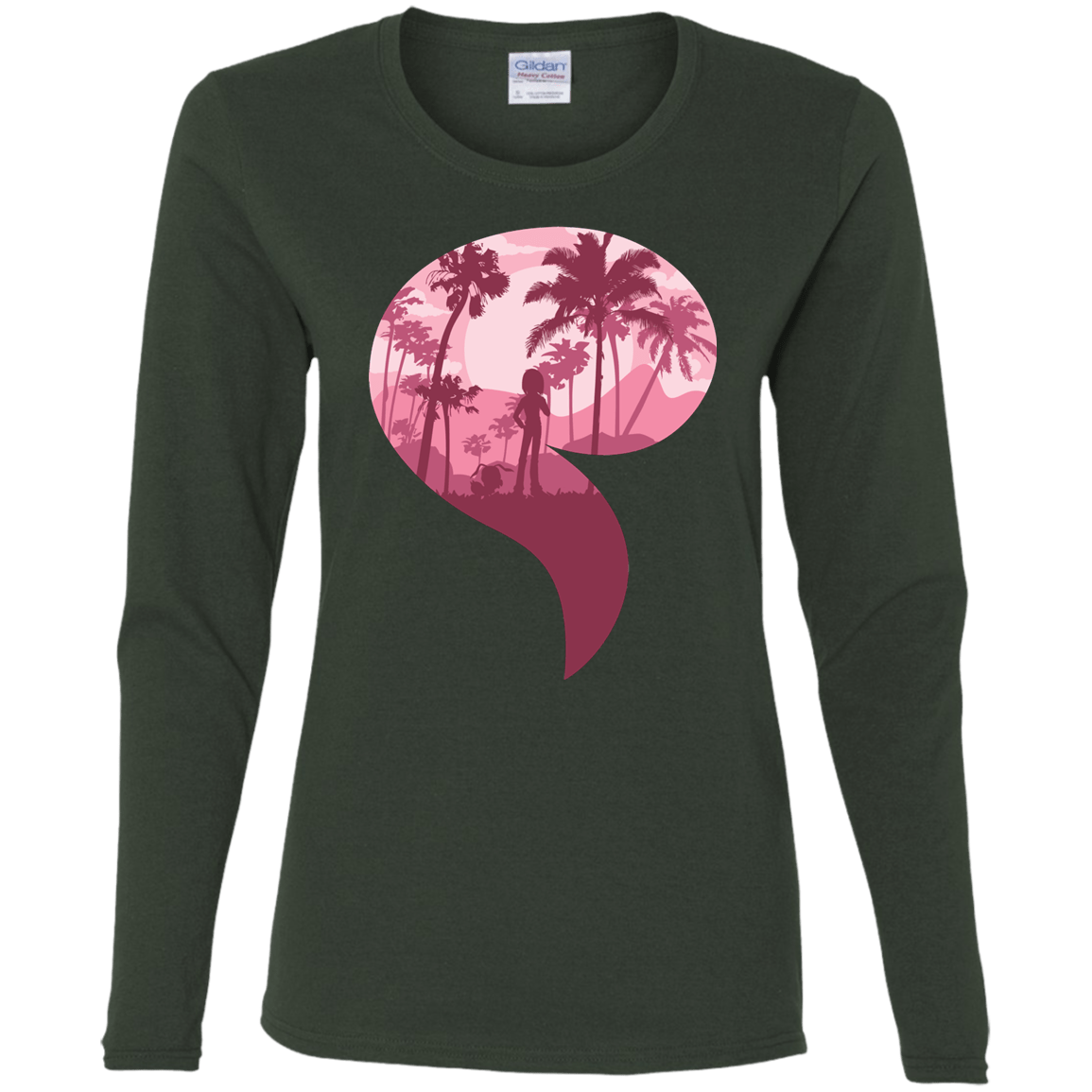 T-Shirts Forest / S Kindness Women's Long Sleeve T-Shirt