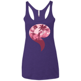 T-Shirts Purple Rush / X-Small Kindness Women's Triblend Racerback Tank