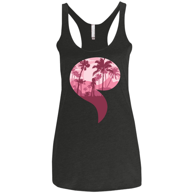 T-Shirts Vintage Black / X-Small Kindness Women's Triblend Racerback Tank