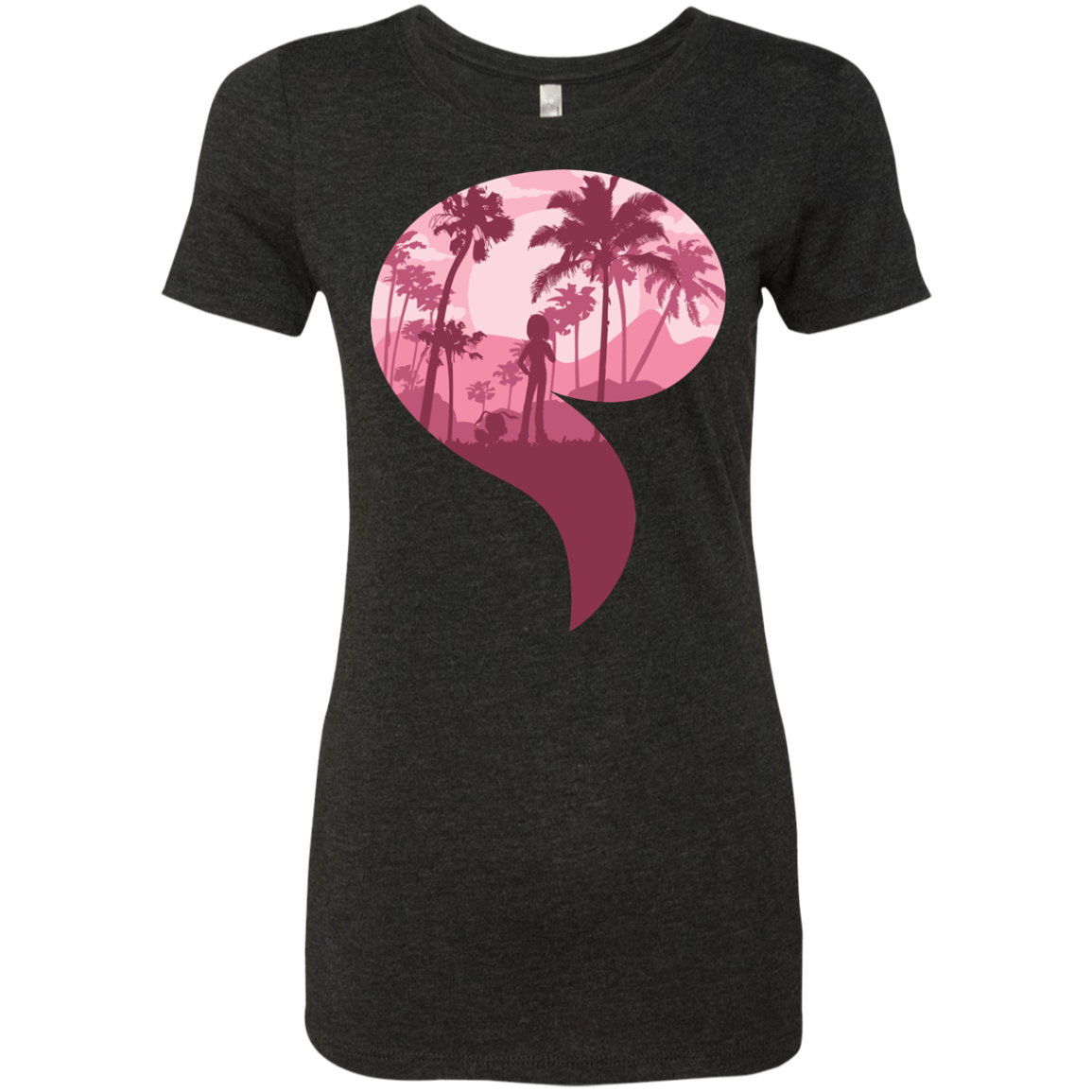 T-Shirts Vintage Black / S Kindness Women's Triblend T-Shirt