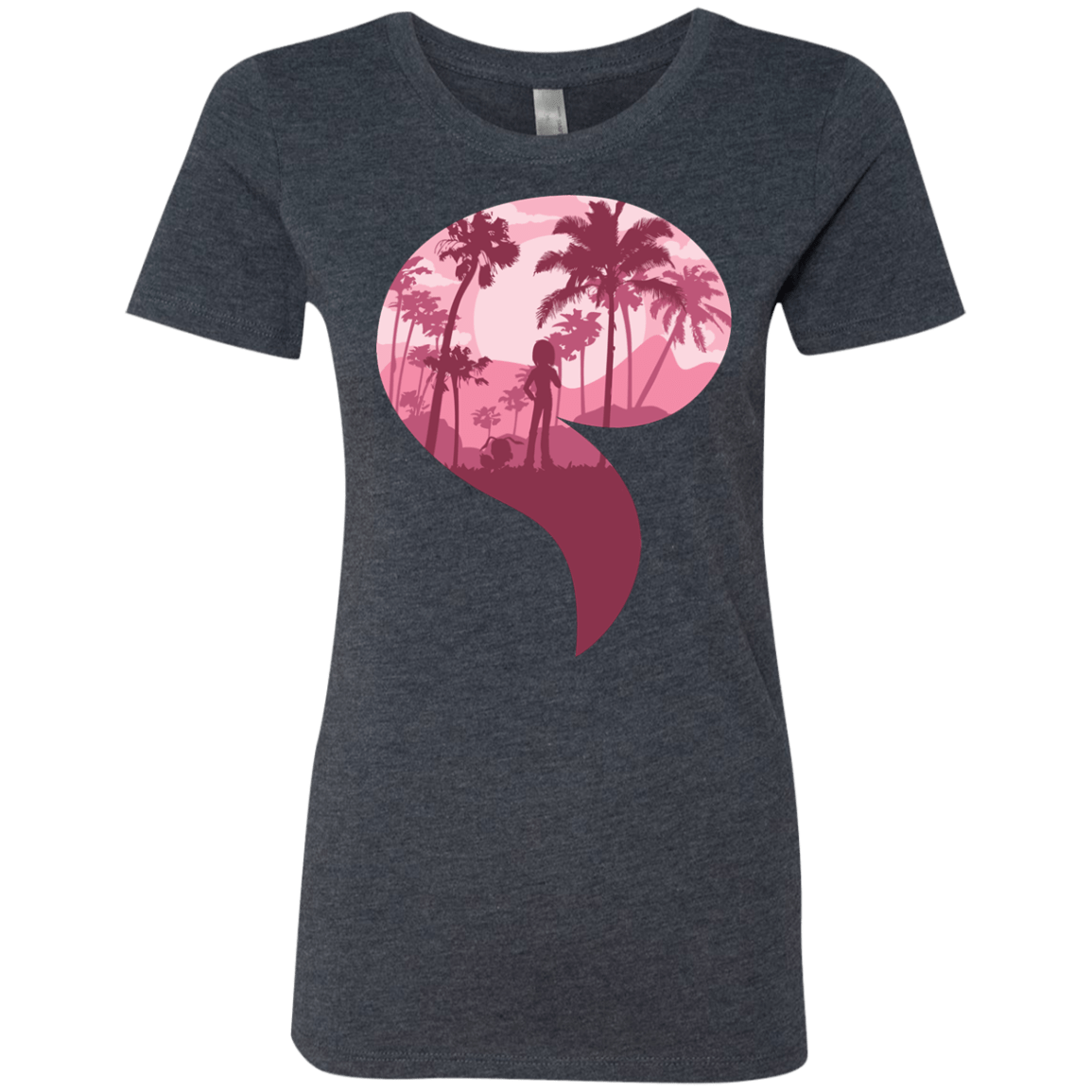 T-Shirts Vintage Navy / S Kindness Women's Triblend T-Shirt