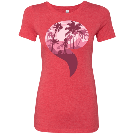 T-Shirts Vintage Red / S Kindness Women's Triblend T-Shirt