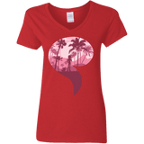 T-Shirts Red / S Kindness Women's V-Neck T-Shirt