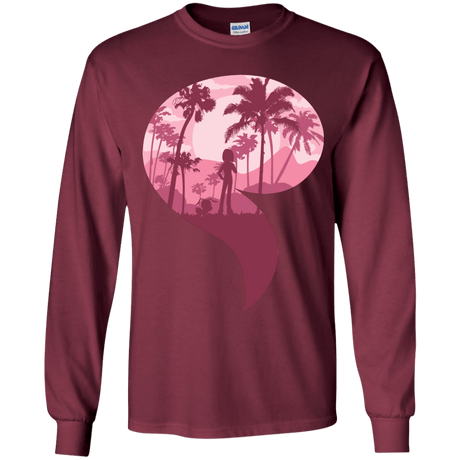 T-Shirts Maroon / YS Kindness Youth Long Sleeve T-Shirt