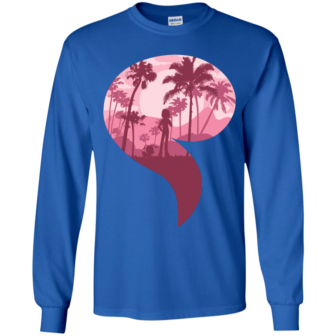 T-Shirts Royal / YS Kindness Youth Long Sleeve T-Shirt