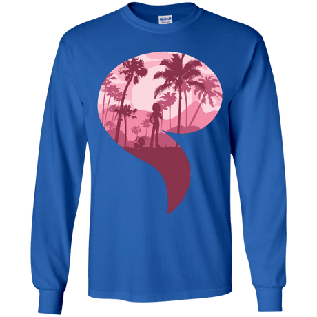 T-Shirts Royal / YS Kindness Youth Long Sleeve T-Shirt