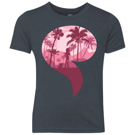 T-Shirts Vintage Navy / YXS Kindness Youth Triblend T-Shirt