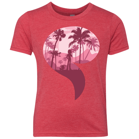 T-Shirts Vintage Red / YXS Kindness Youth Triblend T-Shirt