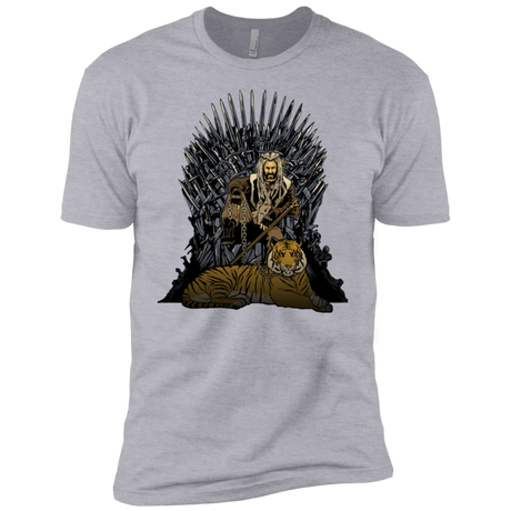 T-Shirts Heather Grey / YXS King and Tiger Boys Premium T-Shirt