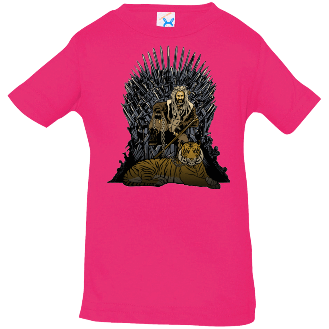 T-Shirts Hot Pink / 6 Months King and Tiger Infant Premium T-Shirt