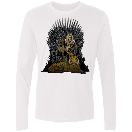 T-Shirts White / Small King and Tiger Men's Premium Long Sleeve