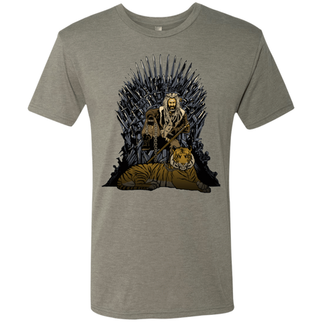 T-Shirts Venetian Grey / Small King and Tiger Men's Triblend T-Shirt