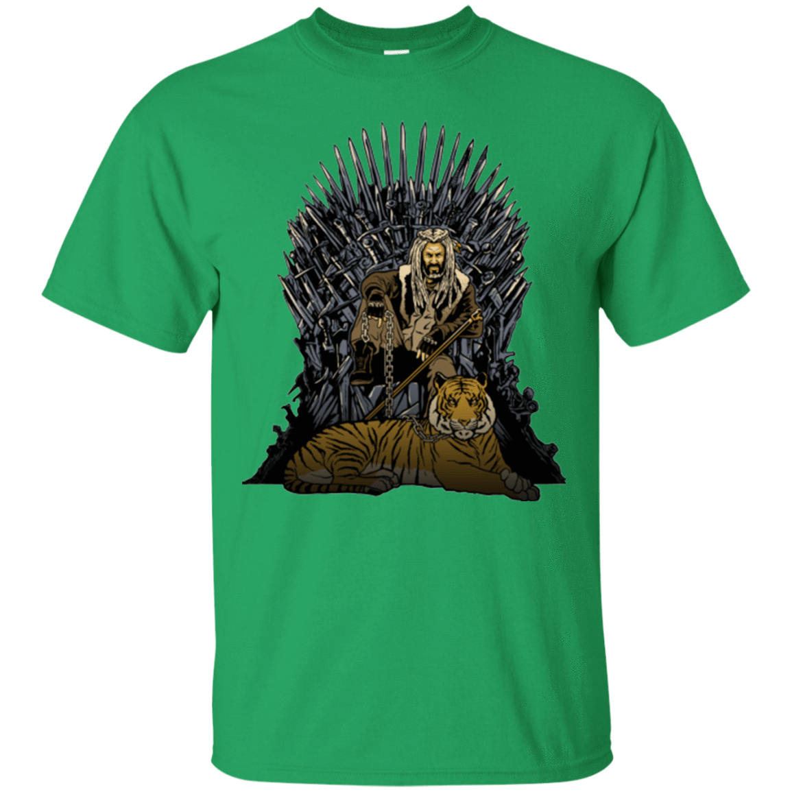 T-Shirts Irish Green / Small King and Tiger T-Shirt