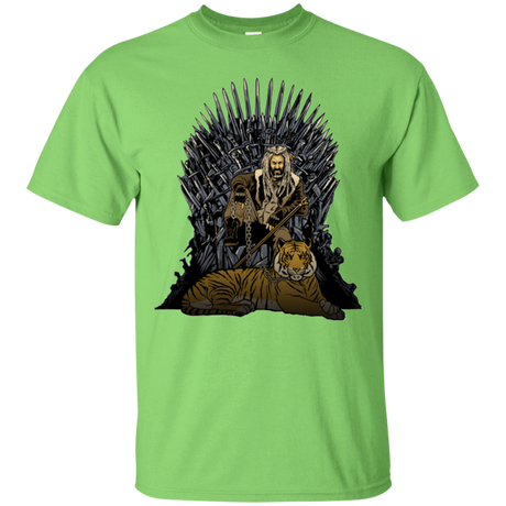 T-Shirts Lime / Small King and Tiger T-Shirt