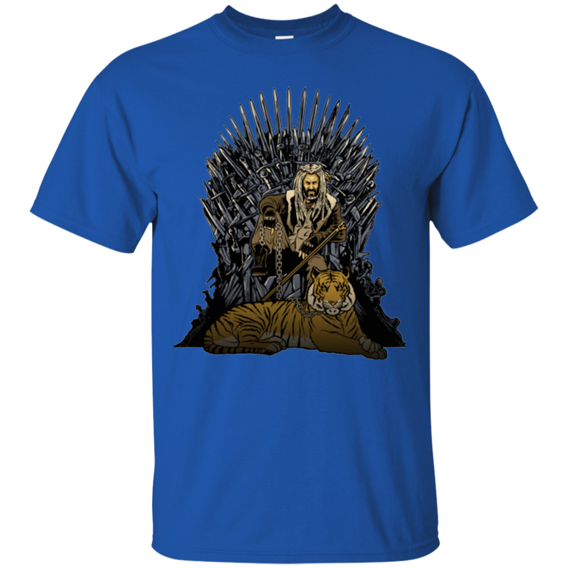 T-Shirts Royal / Small King and Tiger T-Shirt