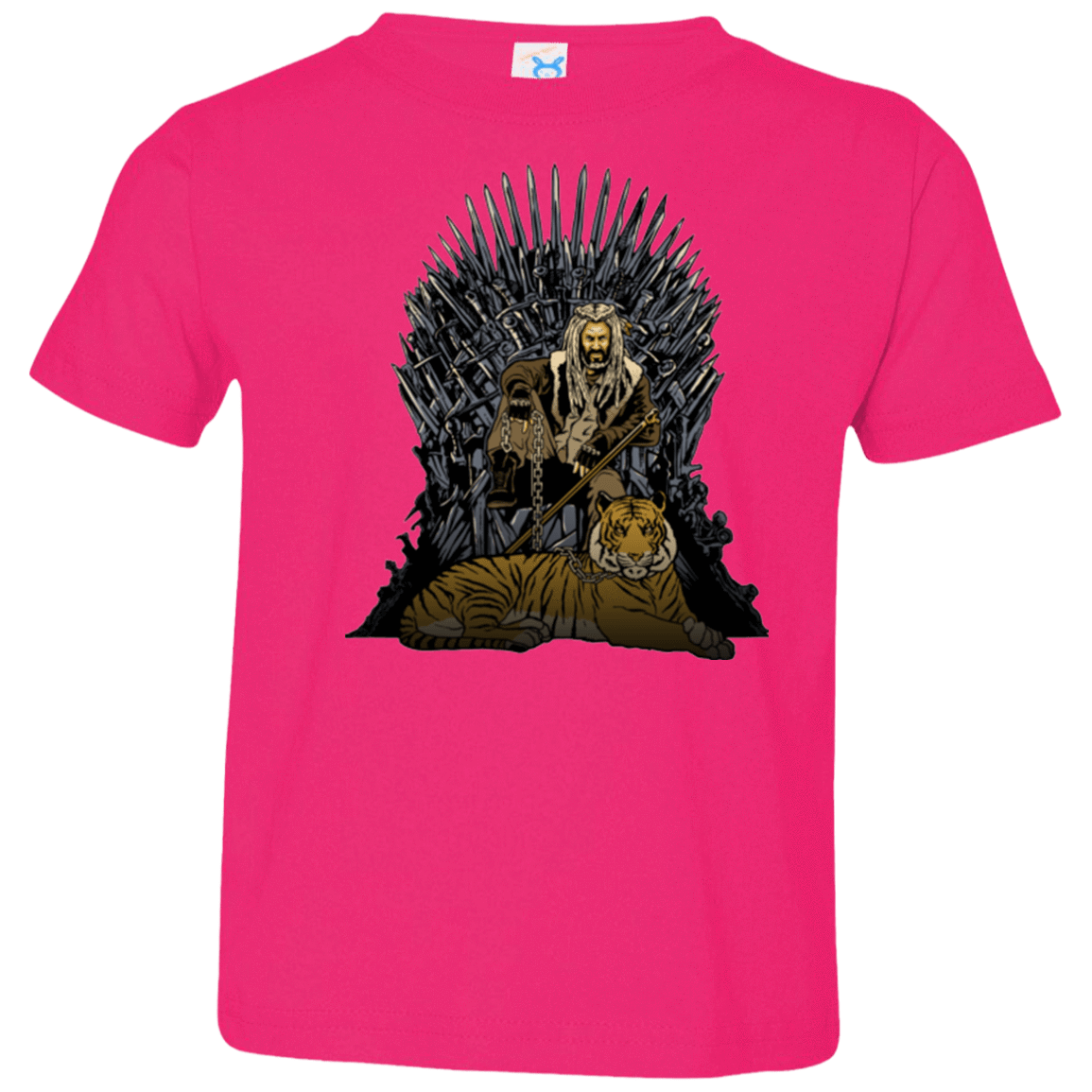 T-Shirts Hot Pink / 2T King and Tiger Toddler Premium T-Shirt