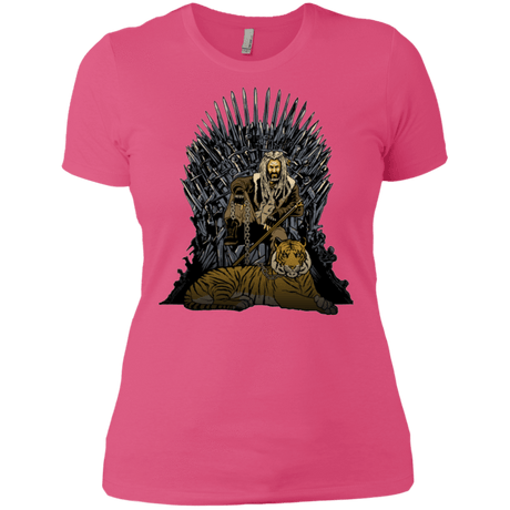 T-Shirts Hot Pink / X-Small King and Tiger Women's Premium T-Shirt