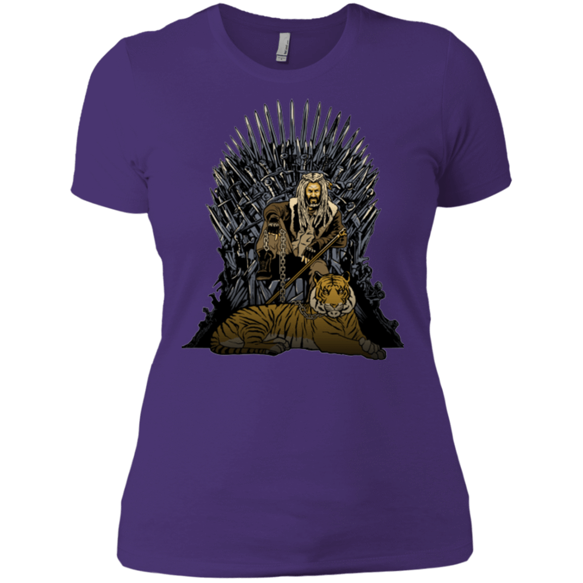 T-Shirts Purple / X-Small King and Tiger Women's Premium T-Shirt