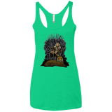 T-Shirts Envy / X-Small King and Tiger Women's Triblend Racerback Tank
