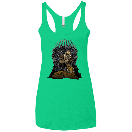 T-Shirts Envy / X-Small King and Tiger Women's Triblend Racerback Tank