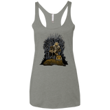 T-Shirts Venetian Grey / X-Small King and Tiger Women's Triblend Racerback Tank