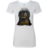 T-Shirts Heather White / Small King and Tiger Women's Triblend T-Shirt