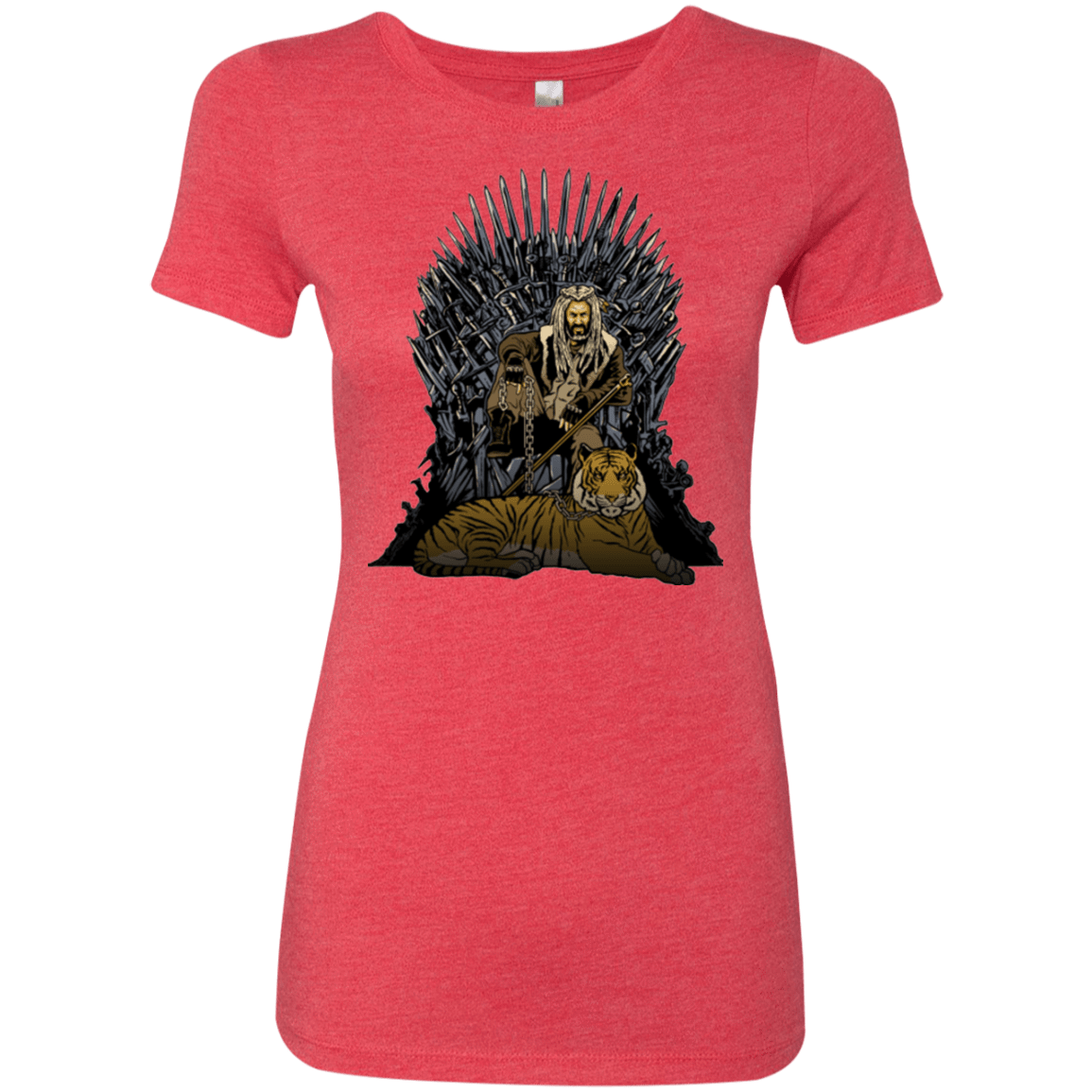 T-Shirts Vintage Red / Small King and Tiger Women's Triblend T-Shirt