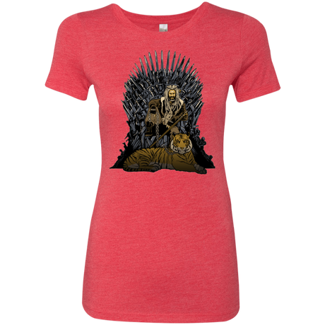 T-Shirts Vintage Red / Small King and Tiger Women's Triblend T-Shirt