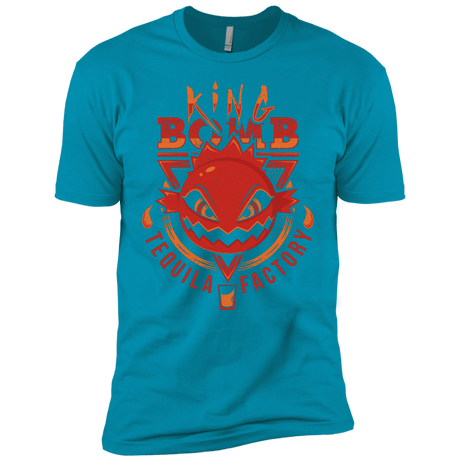 T-Shirts Turquoise / YXS King Bomb Tequila Boys Premium T-Shirt