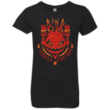 T-Shirts Black / YXS King Bomb Tequila Girls Premium T-Shirt