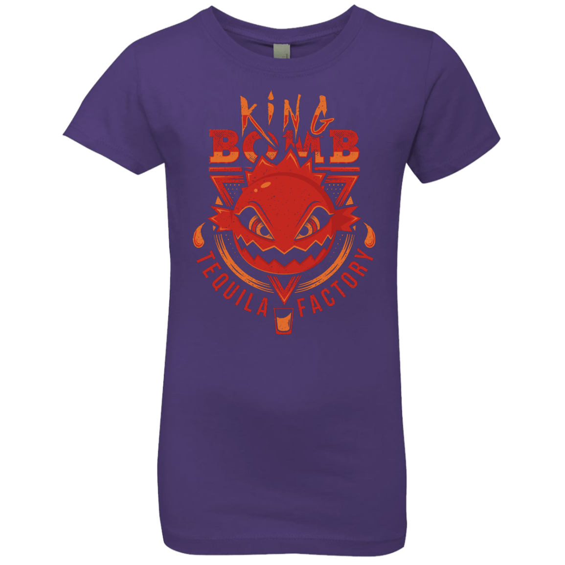 T-Shirts Purple Rush / YXS King Bomb Tequila Girls Premium T-Shirt